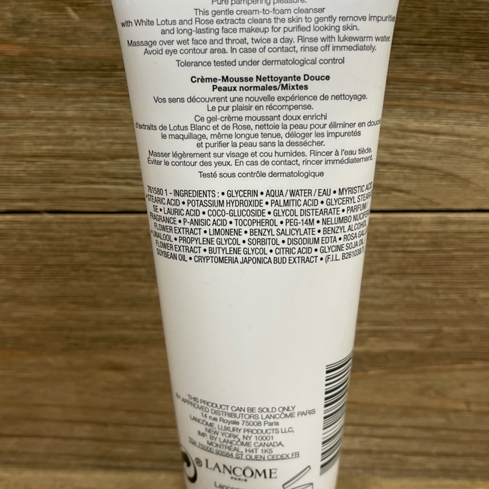 Lancome Creme Radiance Clarifying Creme-to-Foam Cleanser -4.2oz X 3 NEW Sealed - Picture 4 of 6